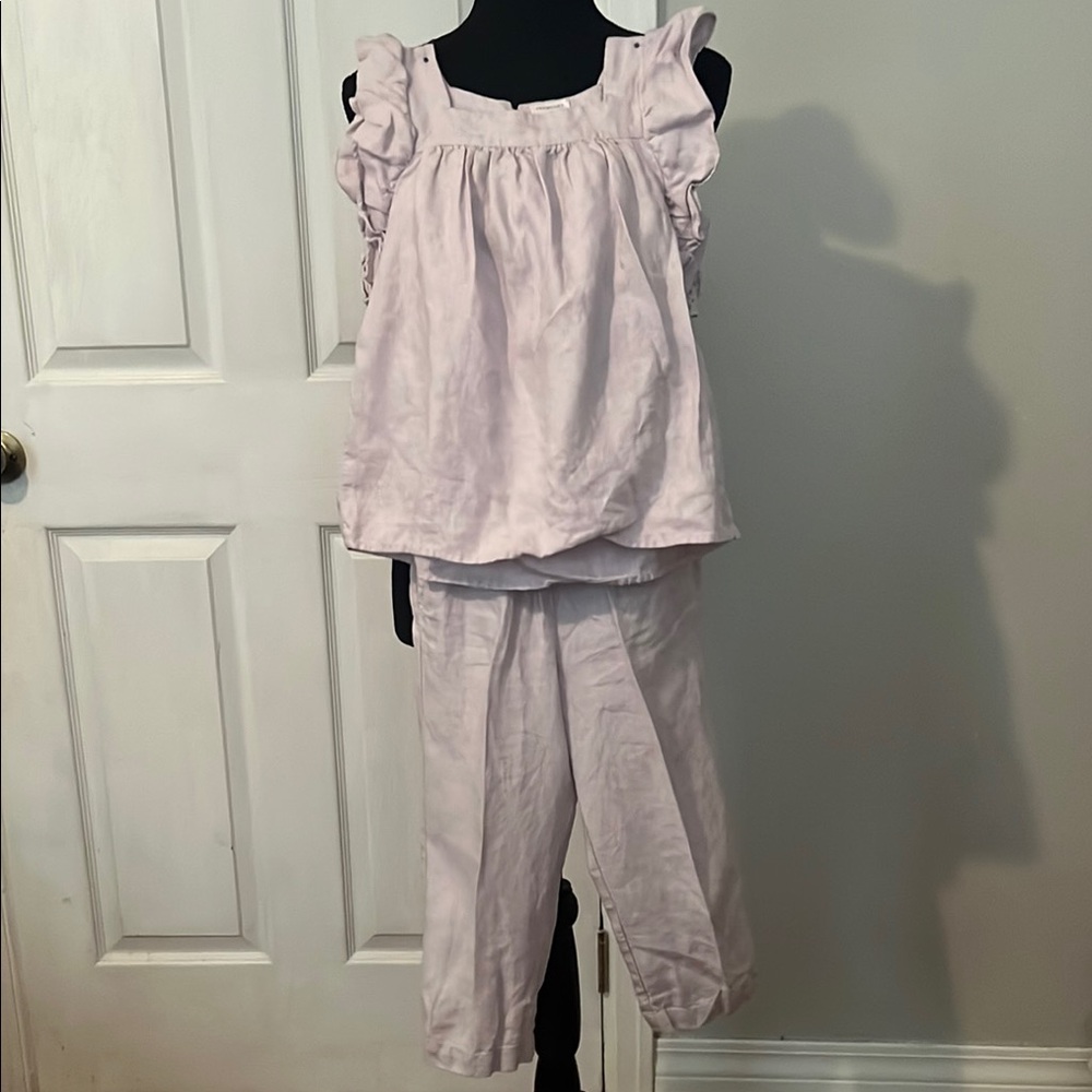 Crewcuts lilac/light purple Ruffle Ensemble
